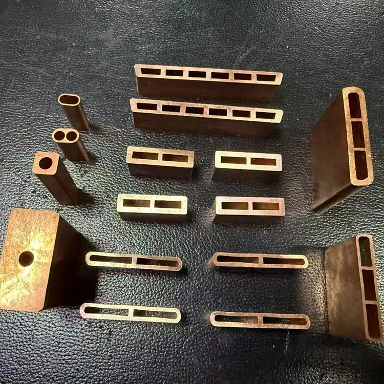 Special shaped copper tube for power battery